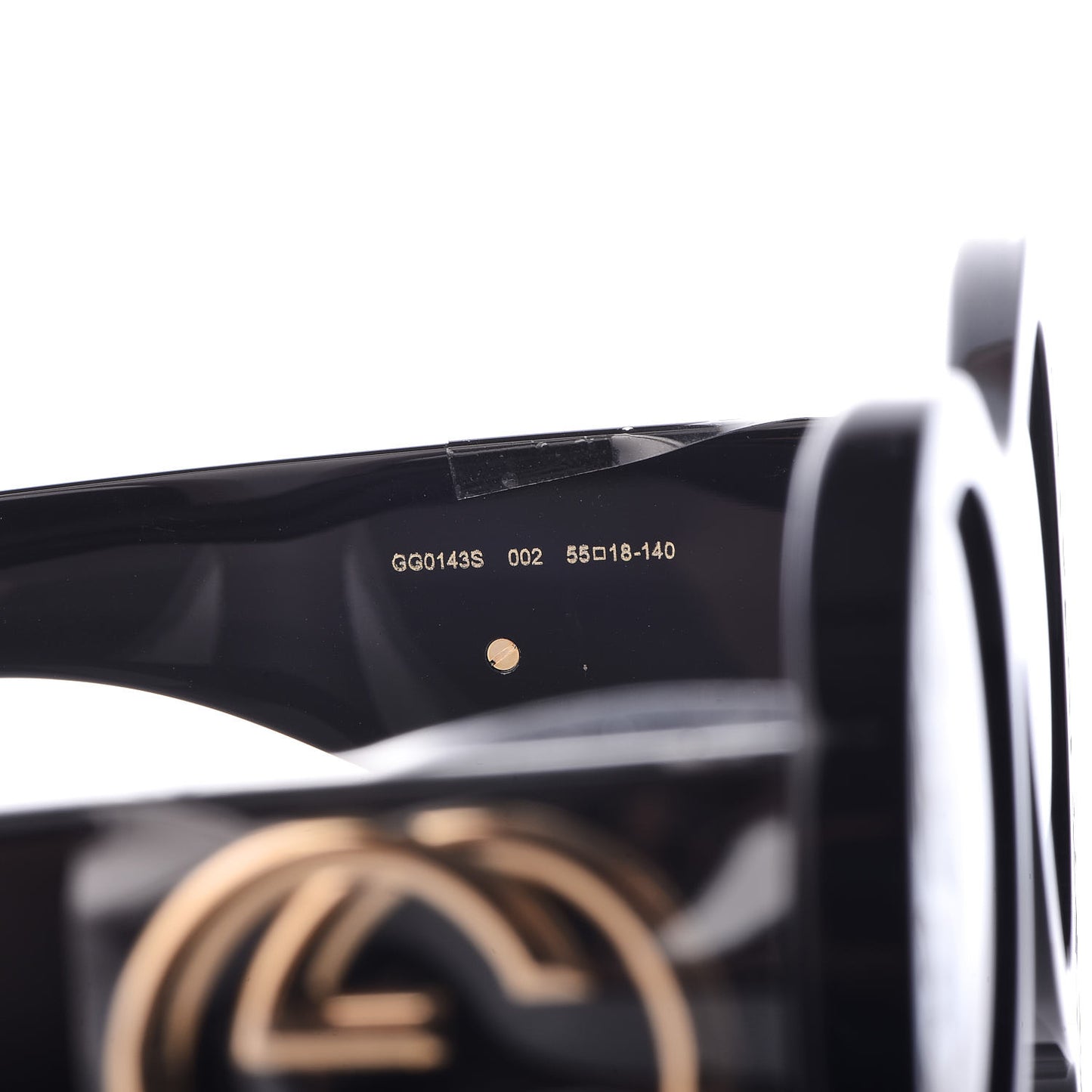 Pearl Oversized Sunglasses GG0143S Black