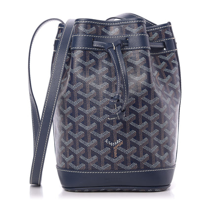 Goyard Goyardine Petit Flot Navy 1 of 8