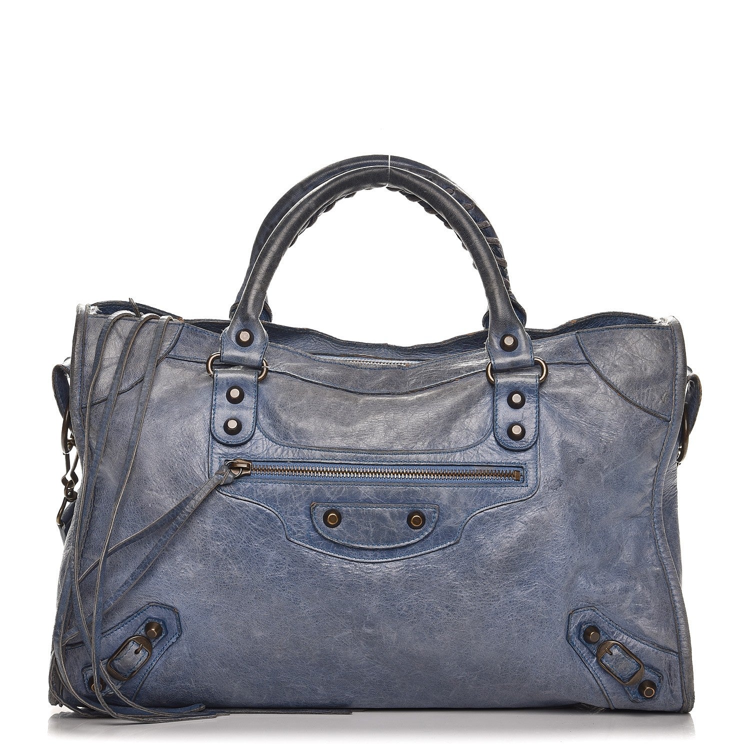 Balenciaga Chevre Classic Hardware City Cornflower Bleu 1 of 28