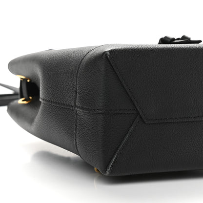 Louis Vuitton Calfskin Lockme Mini Backpack Black 7 of 8