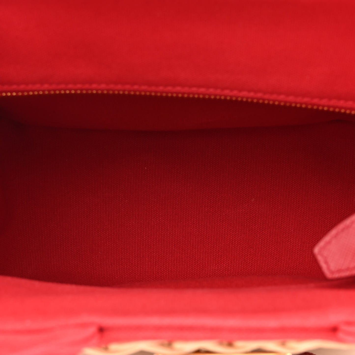 Wicker Canvas Tote Naturale Red