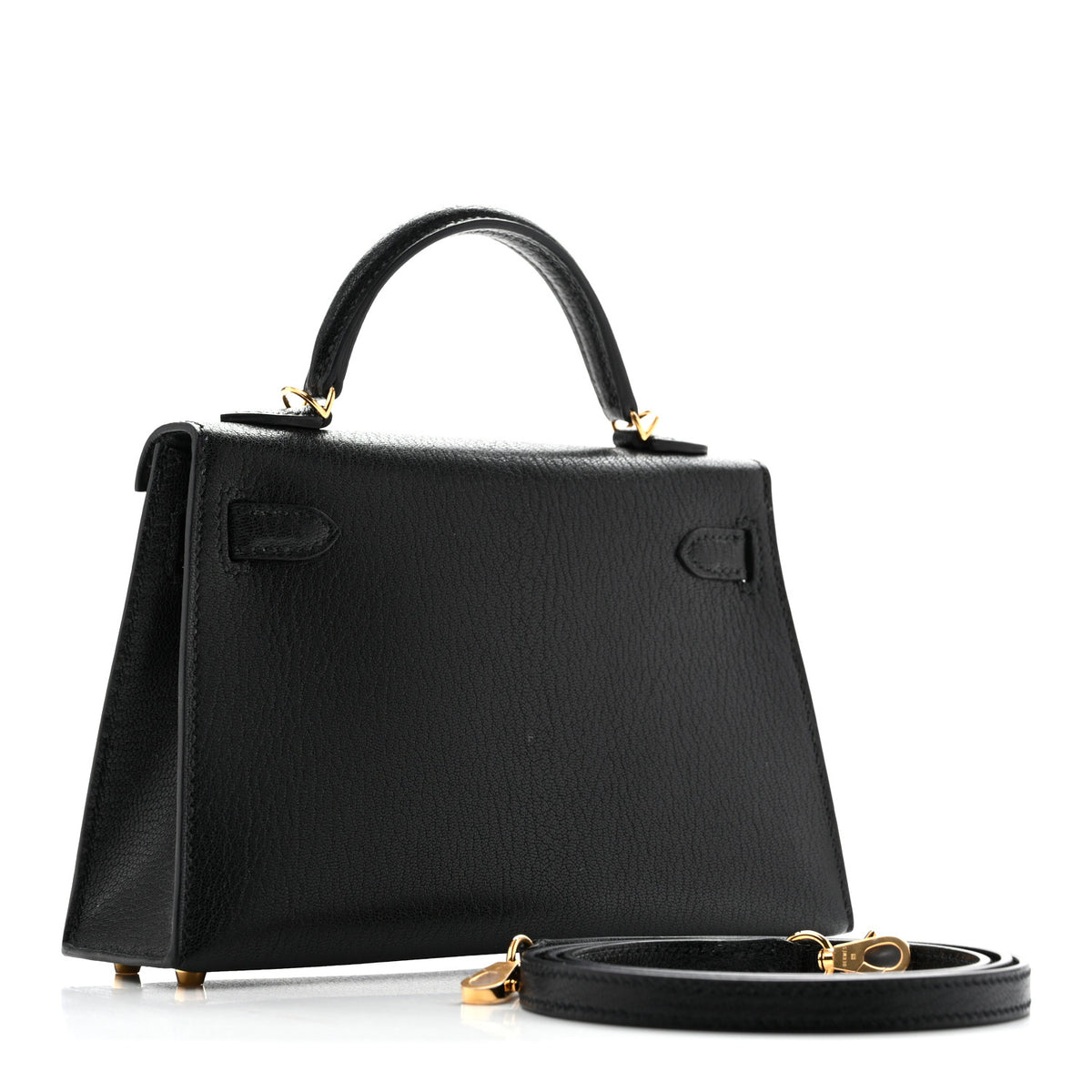 Chevre Mysore Mini Kelly Sellier 20 Black