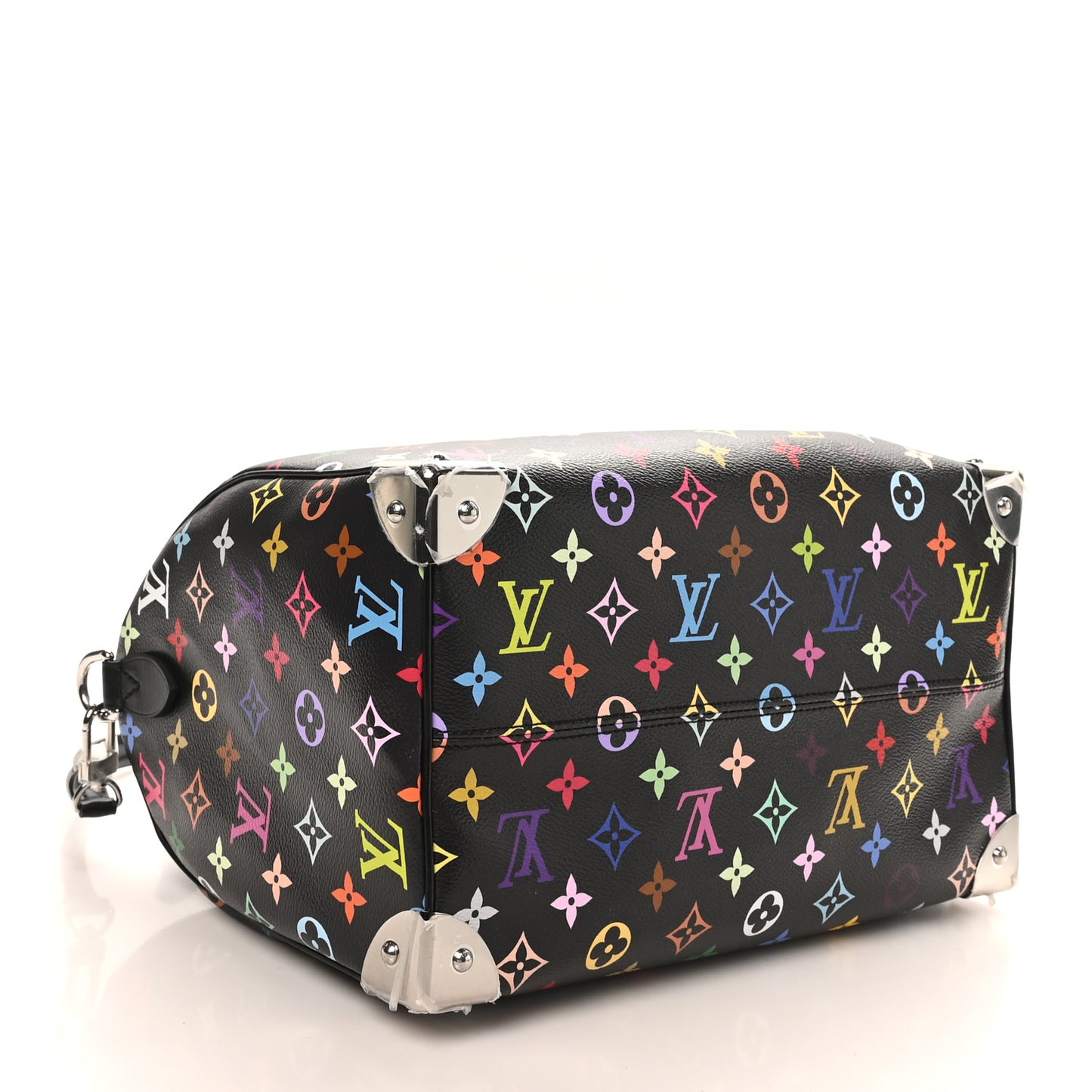 LV X TM Monogram Multicolor Speedy Soft 30 Black