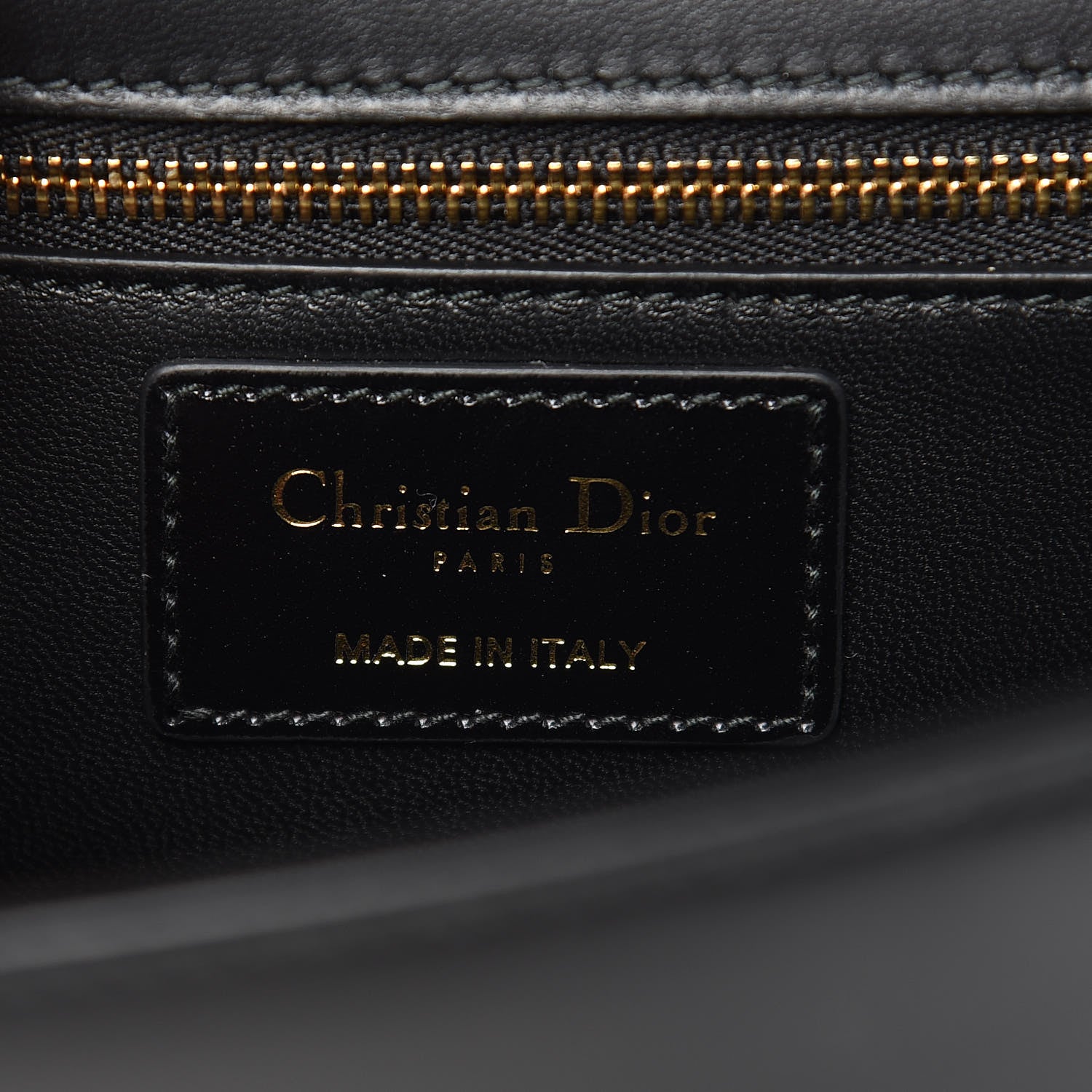 Christian Dior Smooth Calfskin 30 Montaigne Flap Bag Black 6 of 11