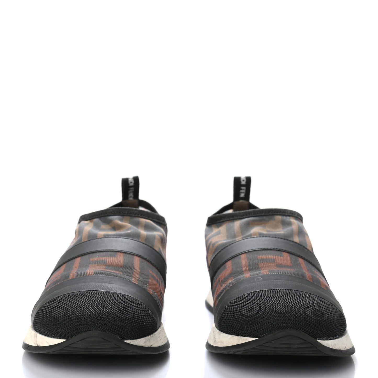 Technical Mesh FF Sneakers 38 Tobacco Red
