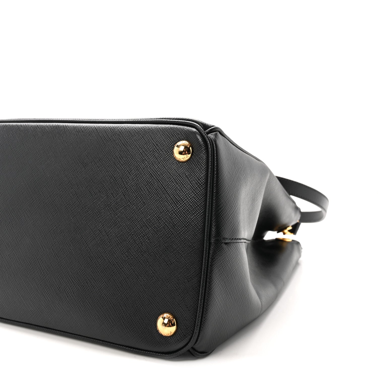Prada Saffiano Medium Galleria Double Zip Tote Black 9 of 9