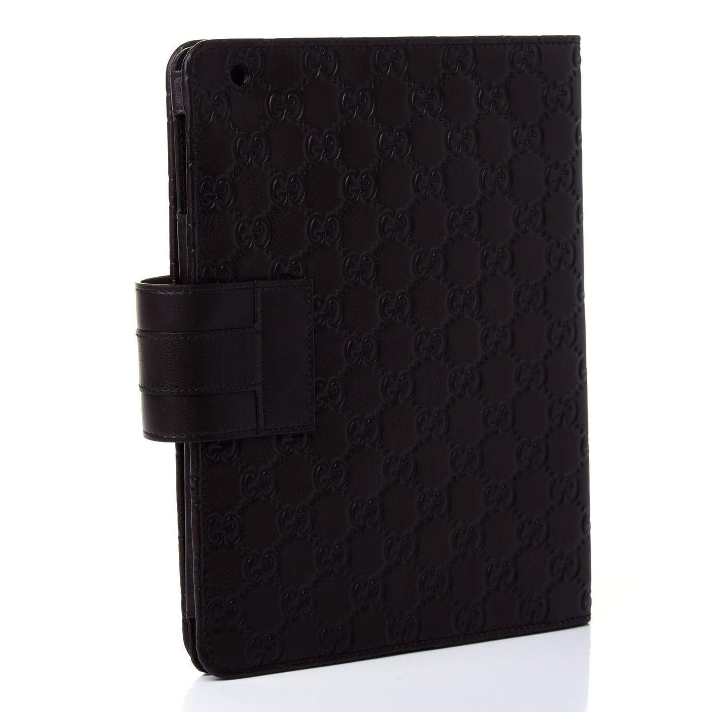 Soft Guccissima Margaux Calfskin iPad Case Chocolate