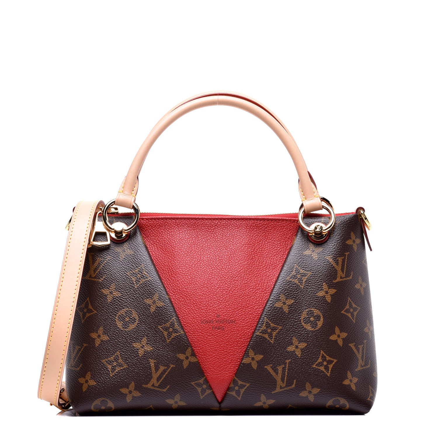 Louis Vuitton Monogram V Tote BB Cherry 1 of 10