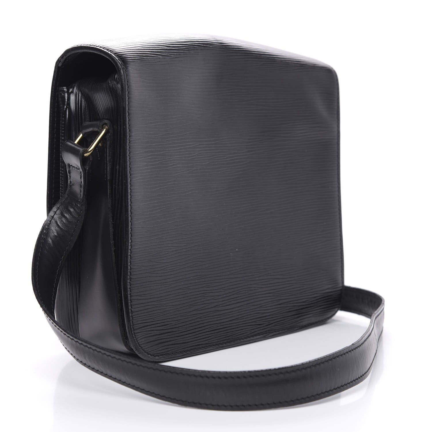 Louis Vuitton Epi Cartouchiere 22 Black 3 of 15
