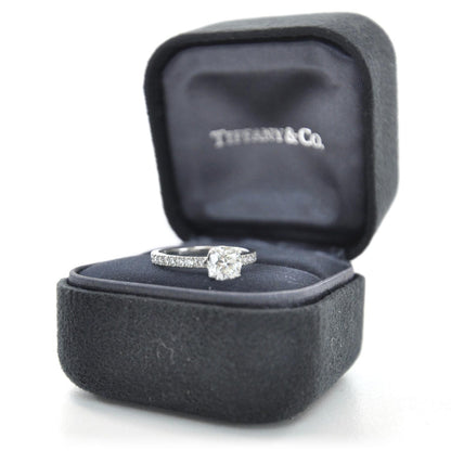 Tiffany Platinum .70 Carat Diamond Engagement Ring 5.5 9 of 9