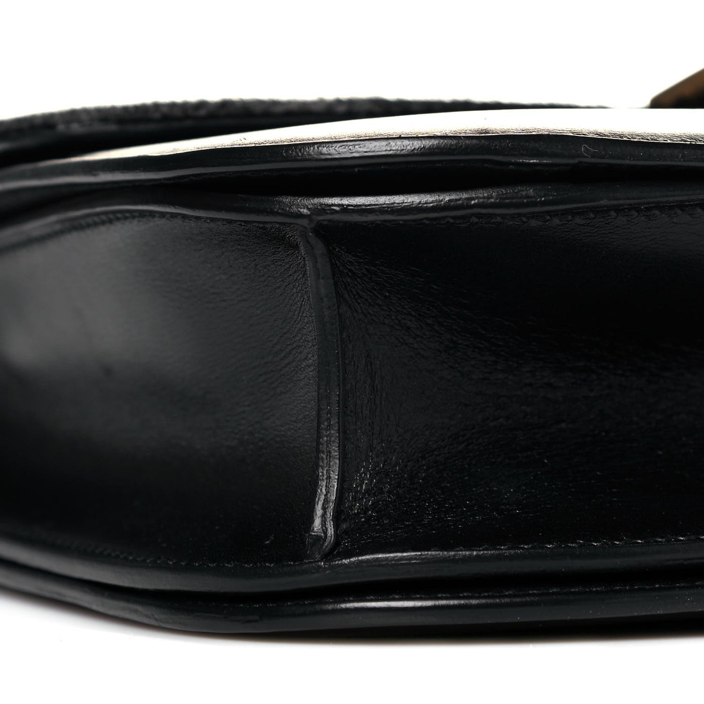Box Calfskin Pony Hair Medium Box Flap Black