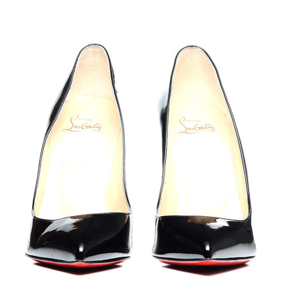 Christian Louboutin Patent Pigalle Follies 100 Pumps 39.5 Black 3 of 7