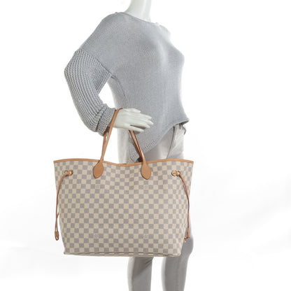 Louis Vuitton Damier Azur Neverfull GM 2 of 8