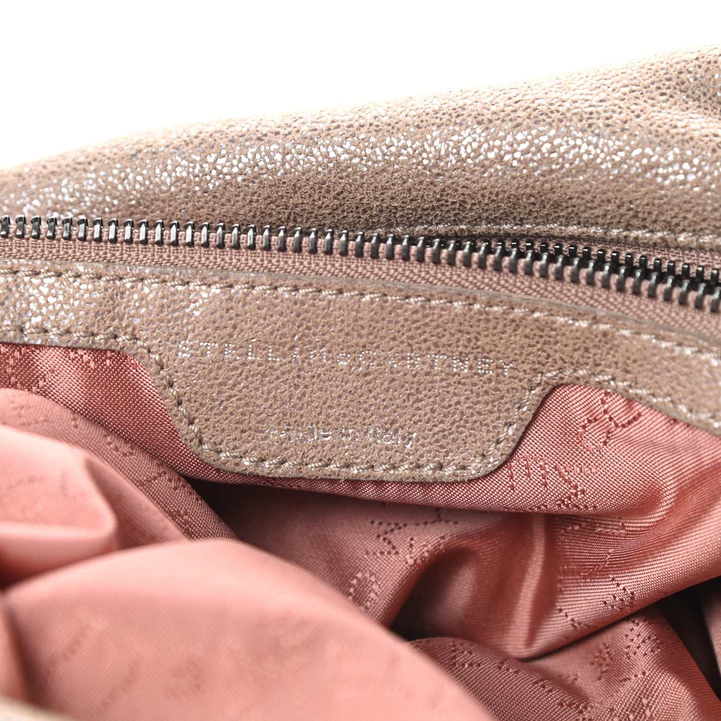 Shaggy Deer Small Falabella Tote Taupe