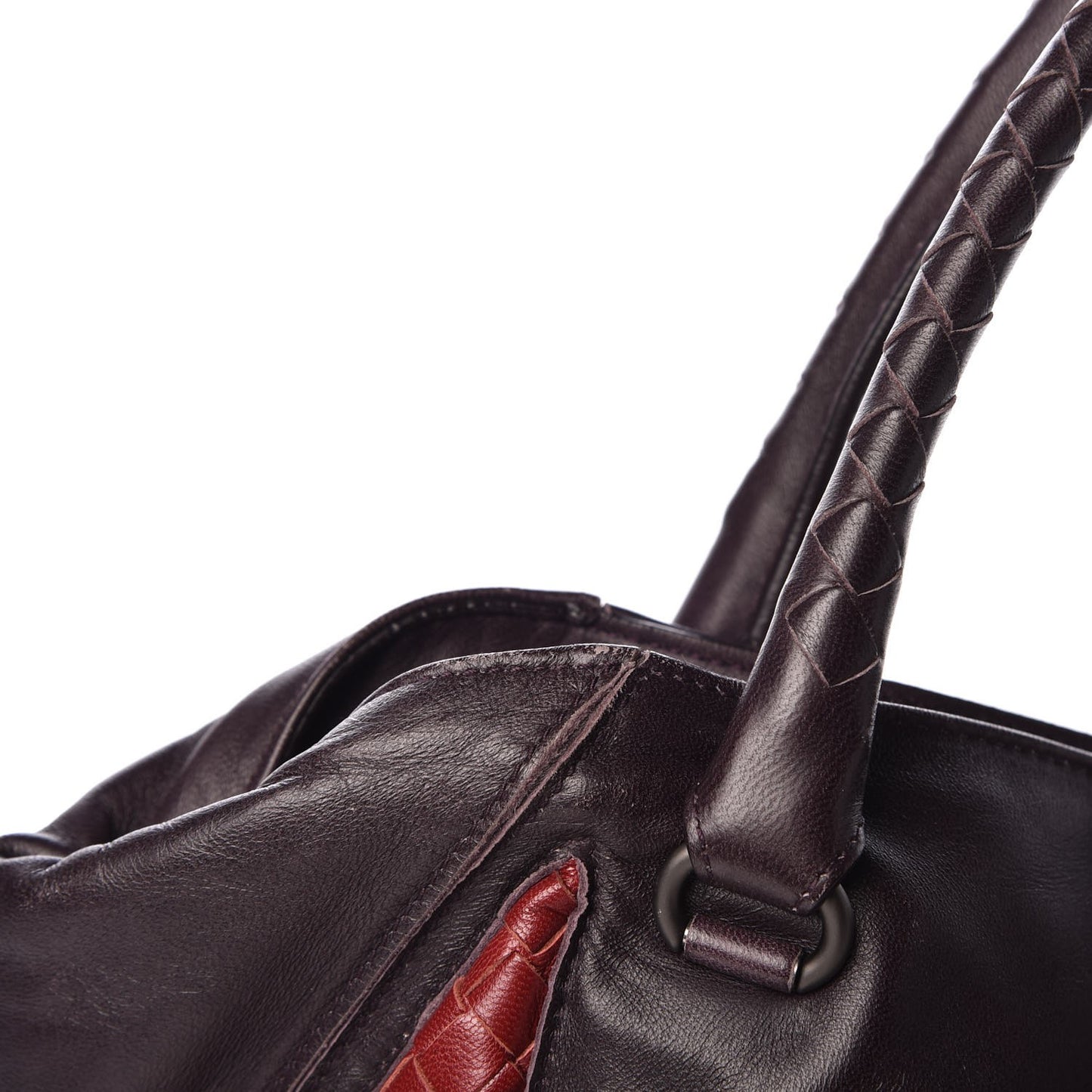 Nappa Karung Intrecciato Umbria Shopper Tote Turbolence