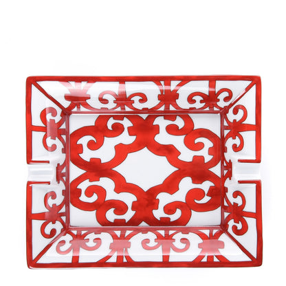 Hermes Porcelain Balcon du Guadalquivir Rectangular Ashtray 4 of 7