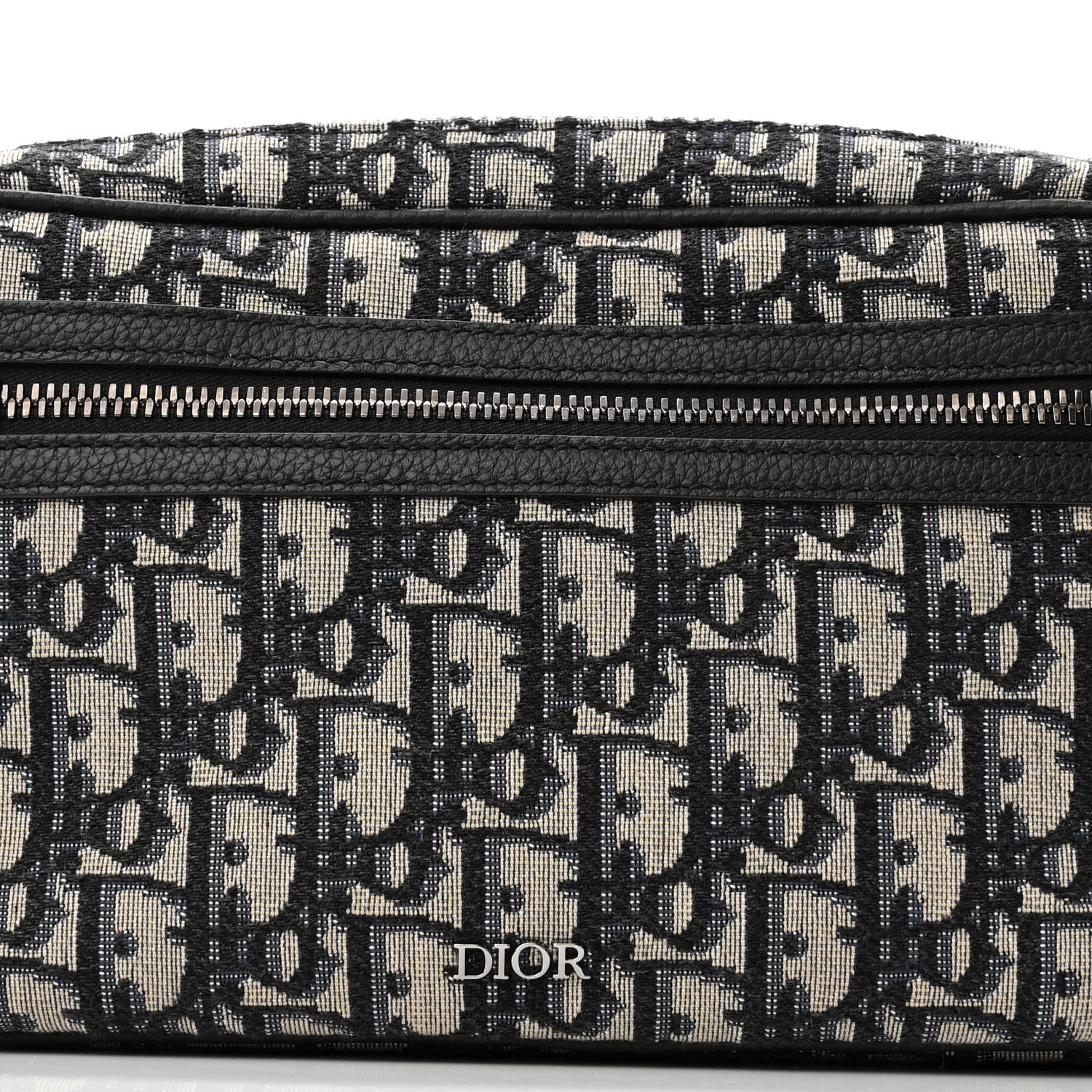 Christian Dior Oblique Belt Bag Blue 8 of 10
