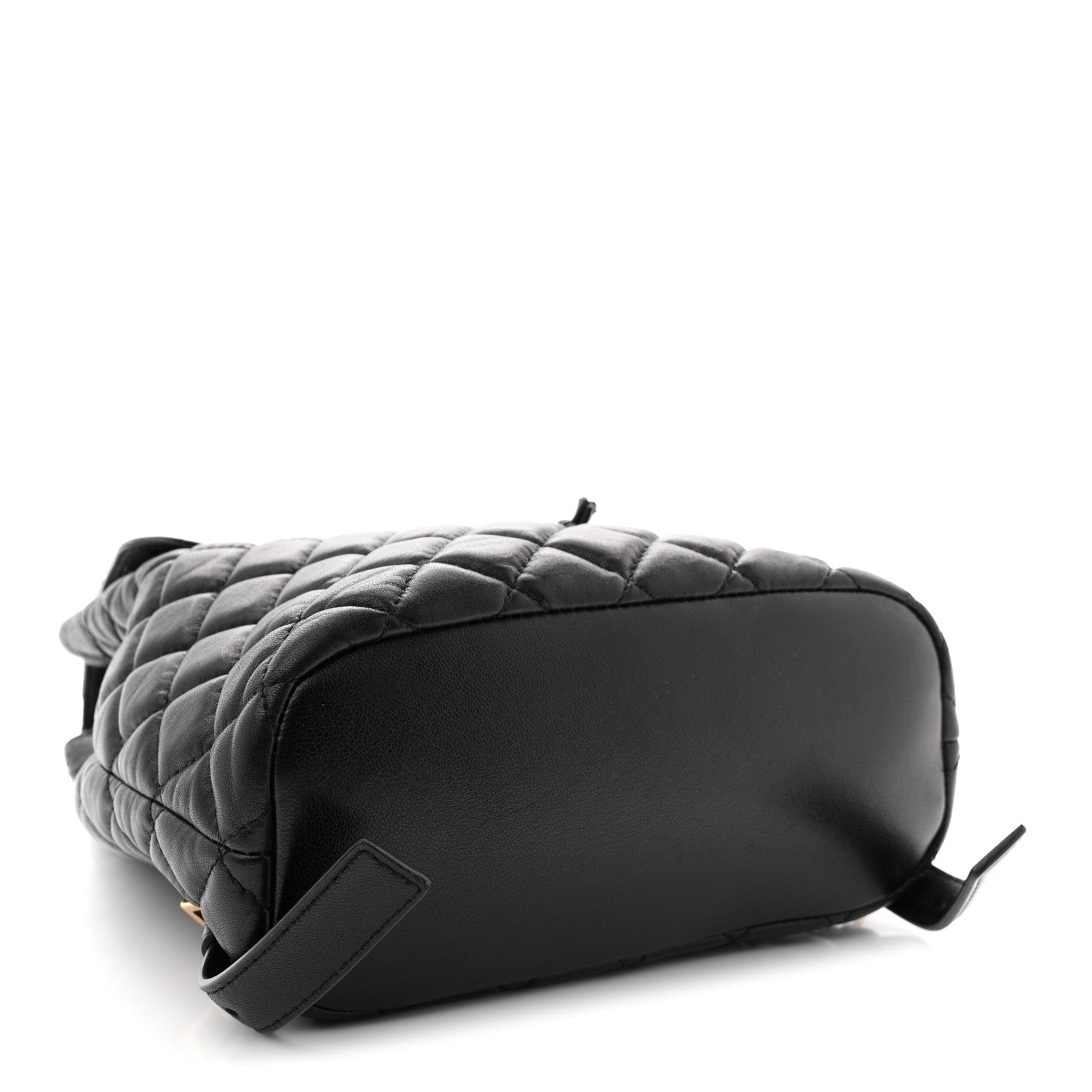 Versace Calfskin Quilted Medusa Backpack Black 4 of 9