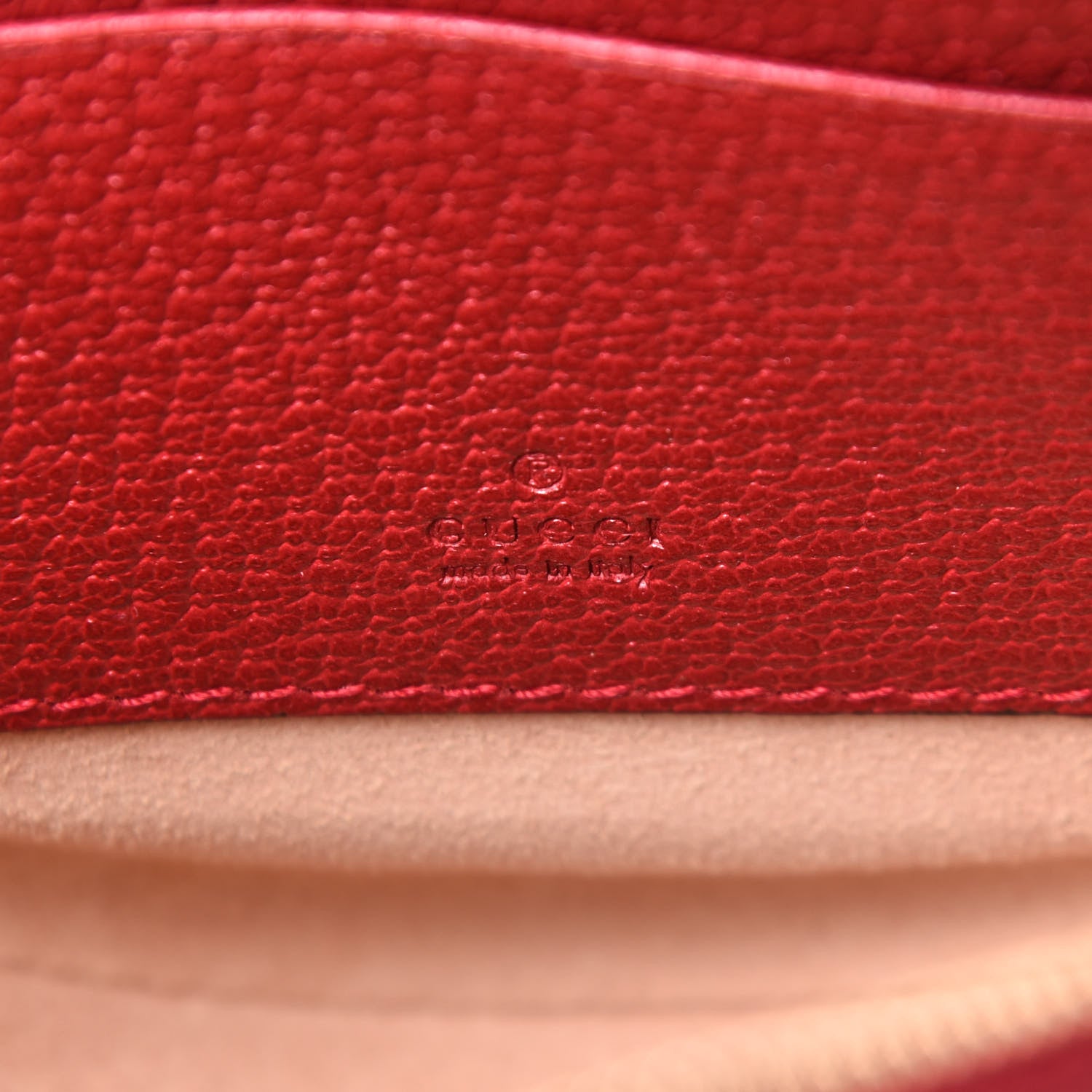 Gucci GG Supreme Monogram Web Flora Mini Ophidia Round Backpack Red 6 of 10