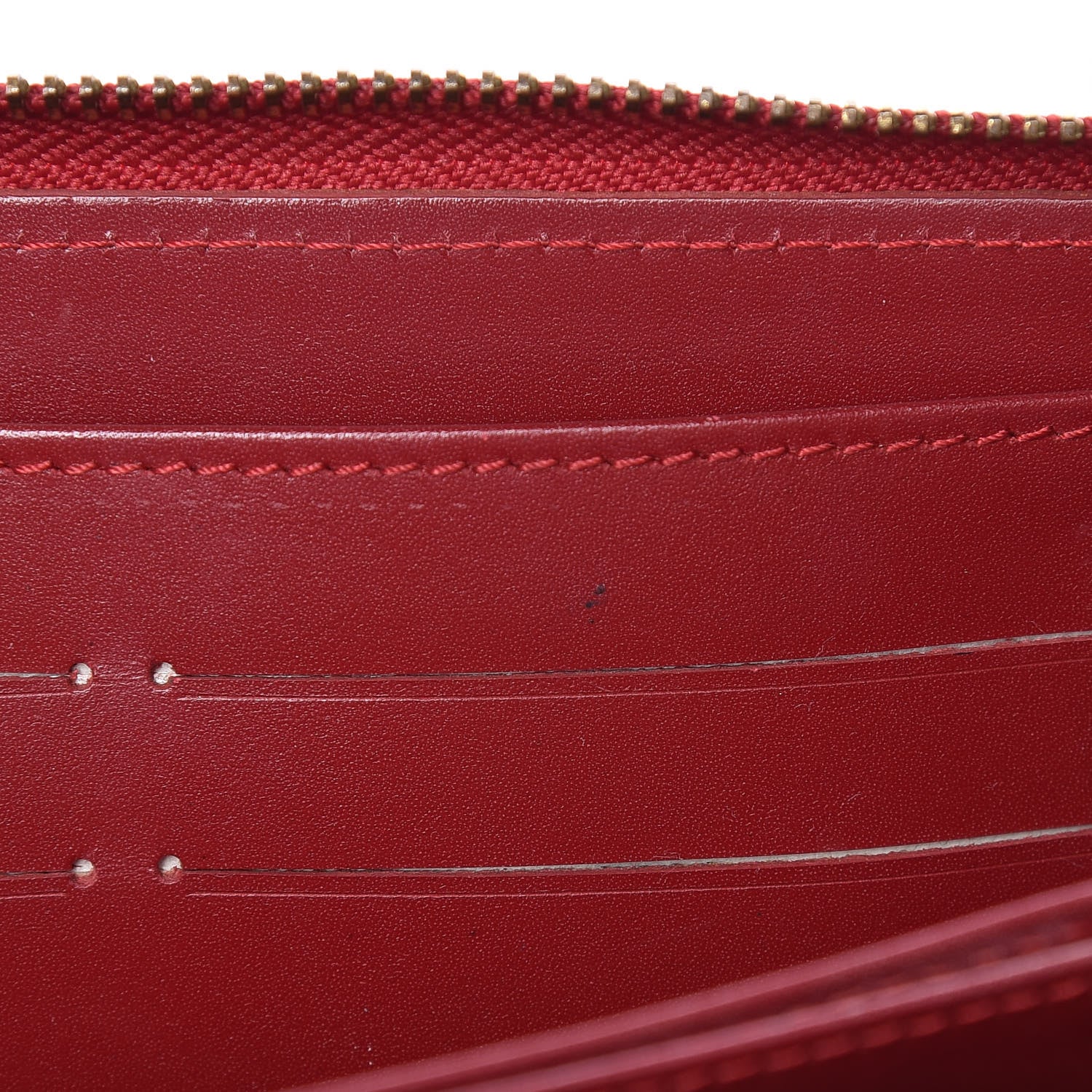 Louis Vuitton Vernis Zippy Wallet Pomme D'Amour 9 of 11