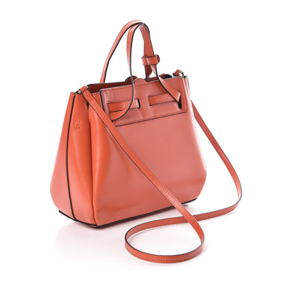Loewe Calfskin Mini Lazo Tote Orange 3 of 9