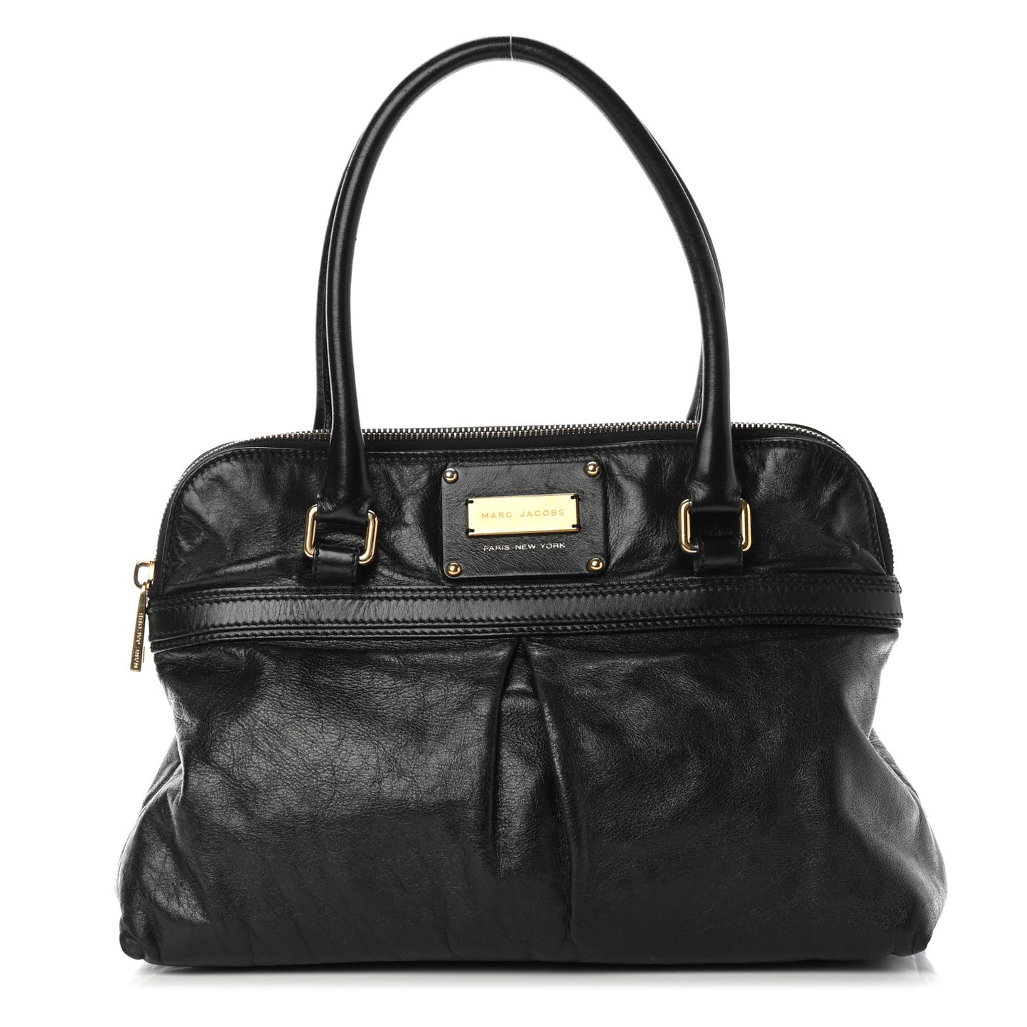 Calfskin Palais Royal Lorna Shoulder Bag Black