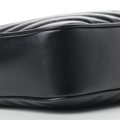 Saint Laurent Calfskin Matelasse Monogram Lou Camera Bag Black 8 of 9