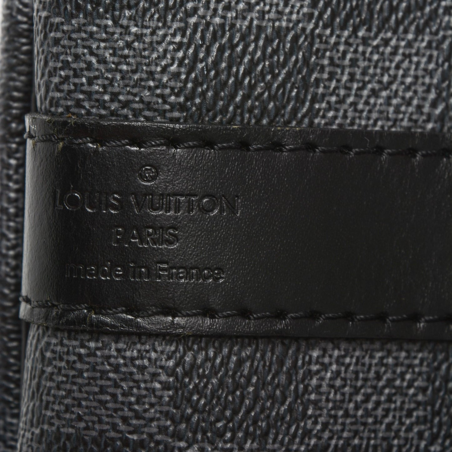 Damier Graphite Keepall Bandouliere 55