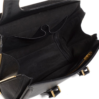 Alexander McQueen Grained Calfskin Small Heroine Black 5 of 8