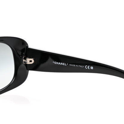 Chanel Crystal CC Logo Sunglasses 6026-B Black 5 of 8