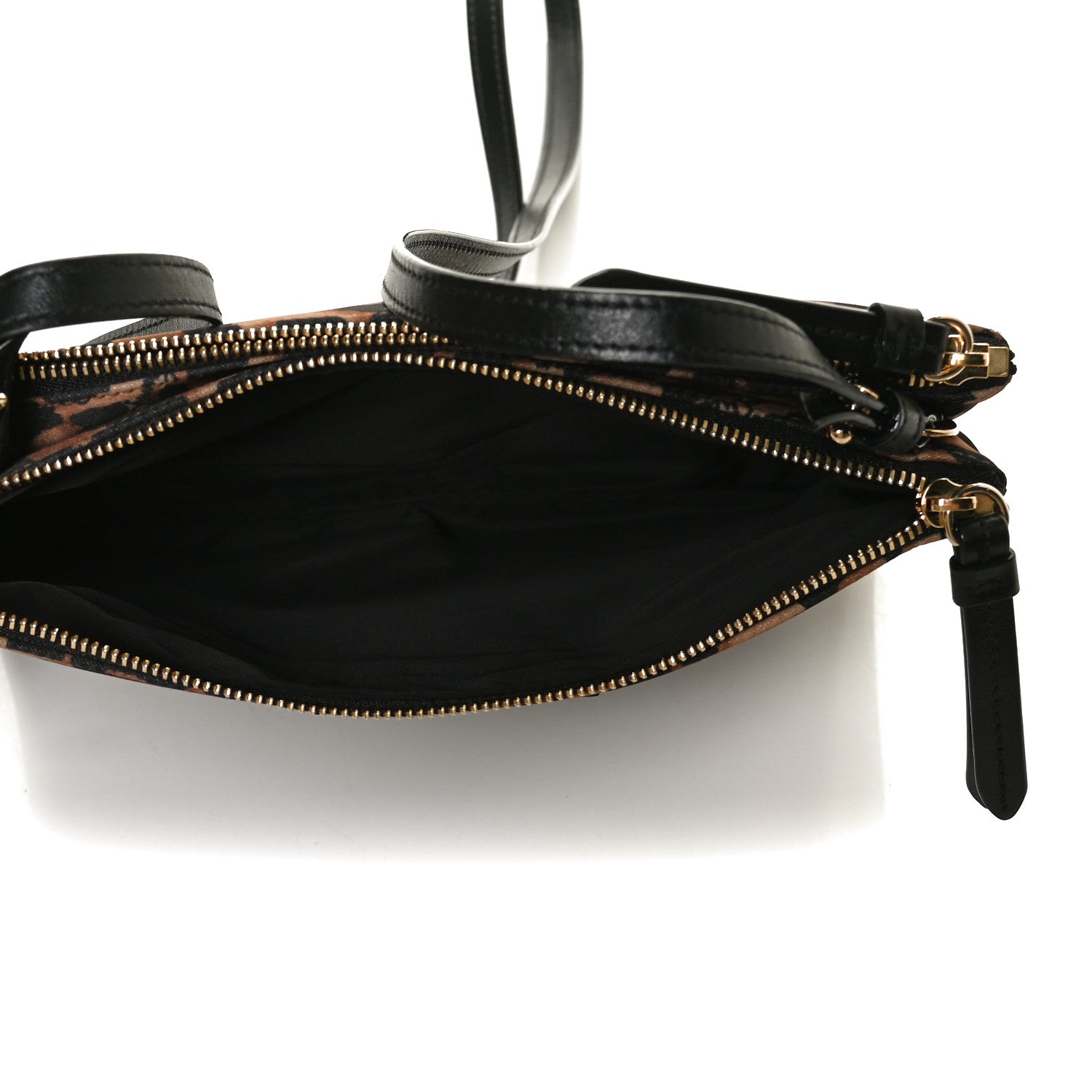 Jimmy Choo Nylon Leopard Candice Crossbody Bag 4 of 11