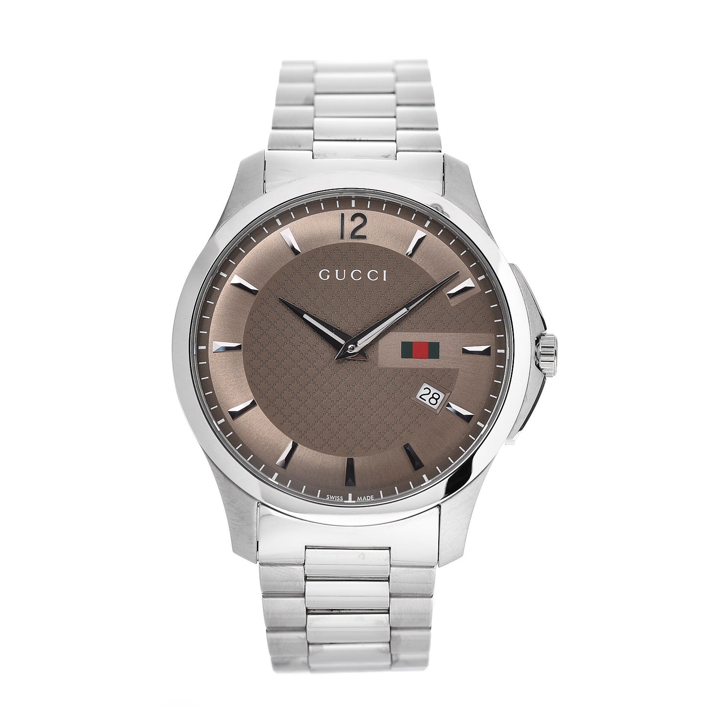 Stainless Steel 40mm G-Timeless Quartz Watch Brown