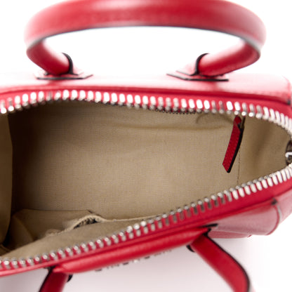 Givenchy Sugar Goatskin Mini Antigona Bright Red 5 of 11