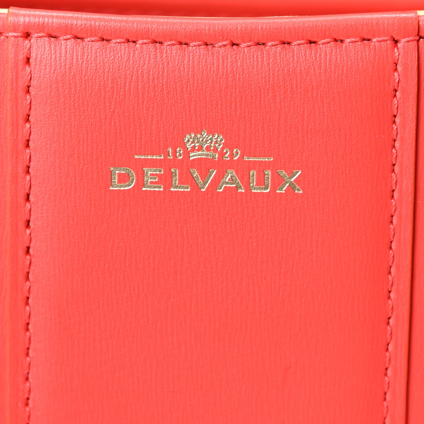 Box Calfskin Mini Brillant Satchel Red