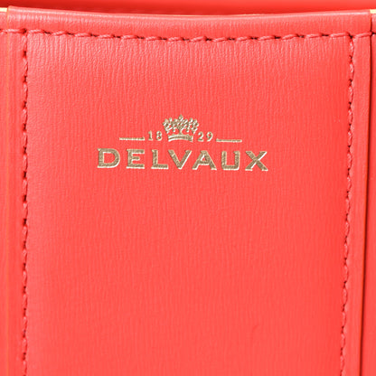 Delvaux Box Calfskin Mini Brillant Satchel Red 6 of 11