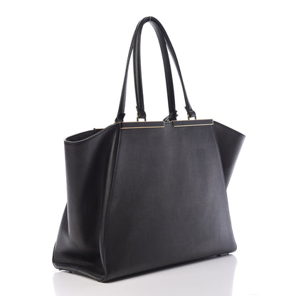 Fendi Vitello Elite Large 3Jours Tote Black 3 of 15