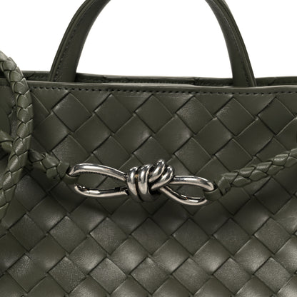 Bottega Veneta Nappa Intrecciato Small Andiamo Shoulder Bag Pickle 8 of 10
