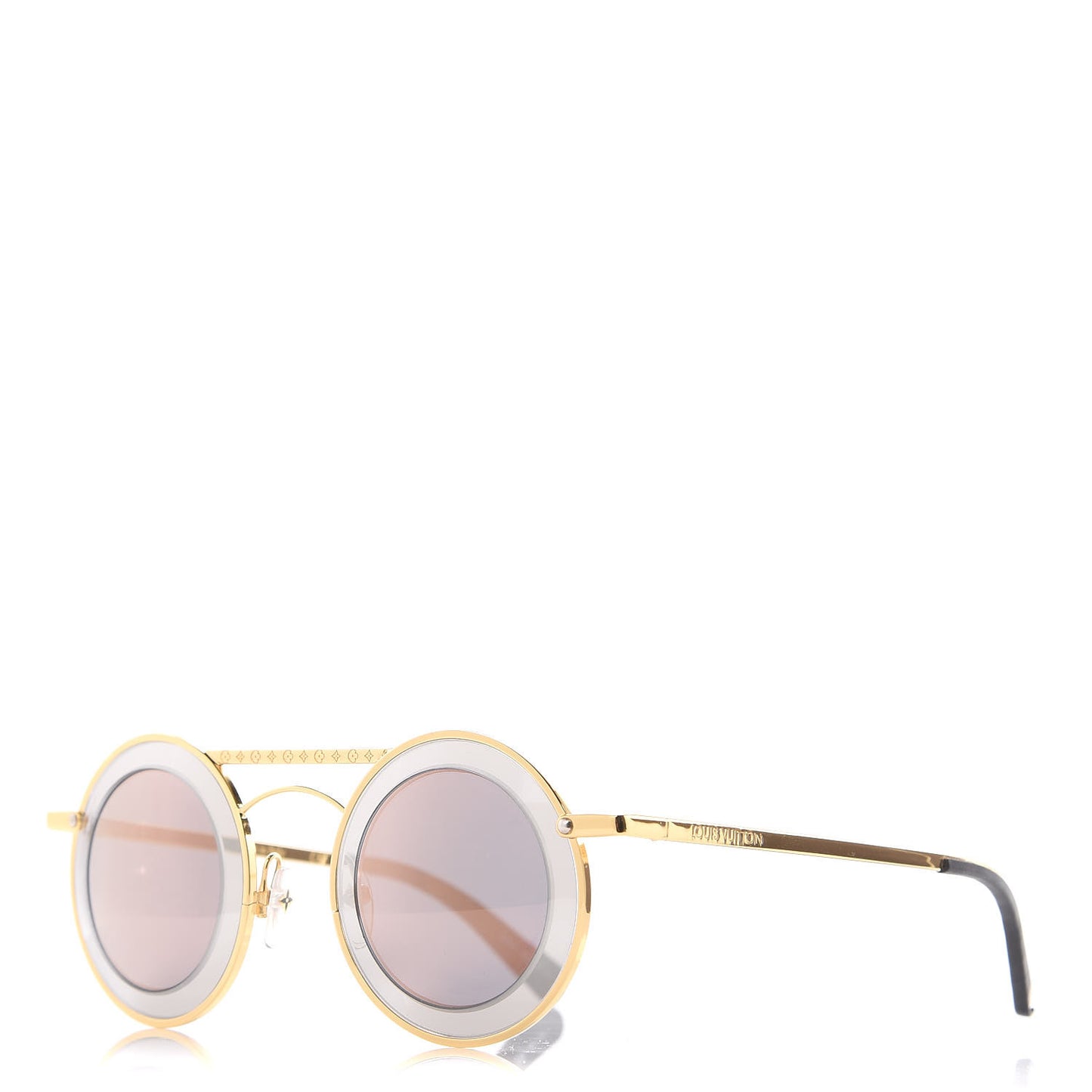 Round Metropolis Sunglasses Z0907U Gold