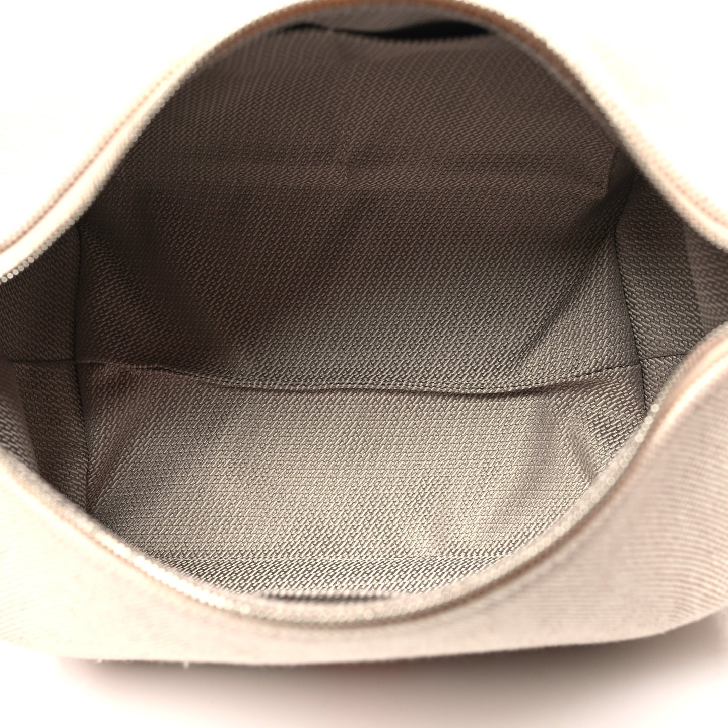 Canvas Small Bride-A-Brac Pouch Natural Orange