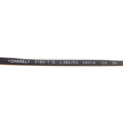 Chanel Metal Aviator CC Sunglasses 4189-T-Q Gold 9 of 21