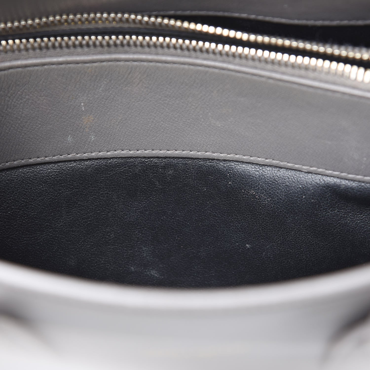 Saint Laurent Calfskin Baby Sac de Jour Fog 16 of 16