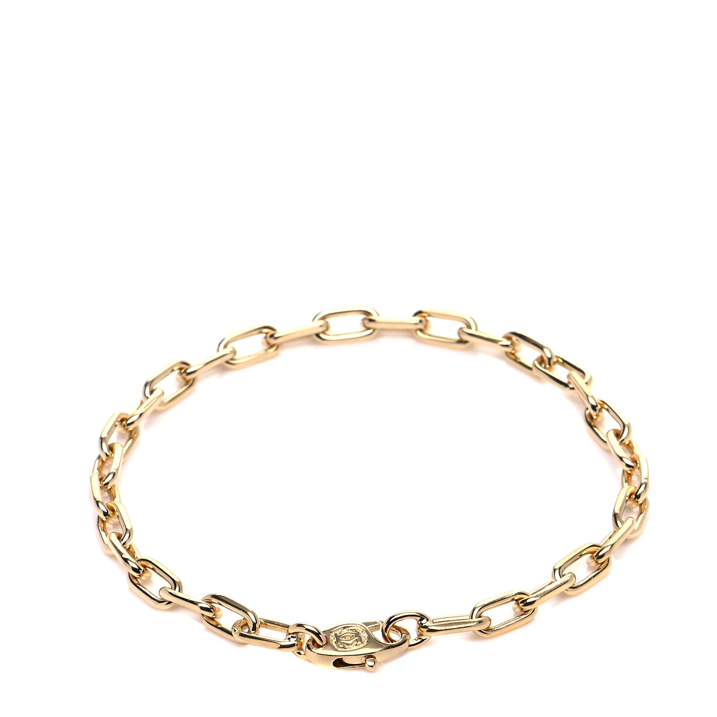 18K Yellow Gold Spartacus Link Chain Bracelet