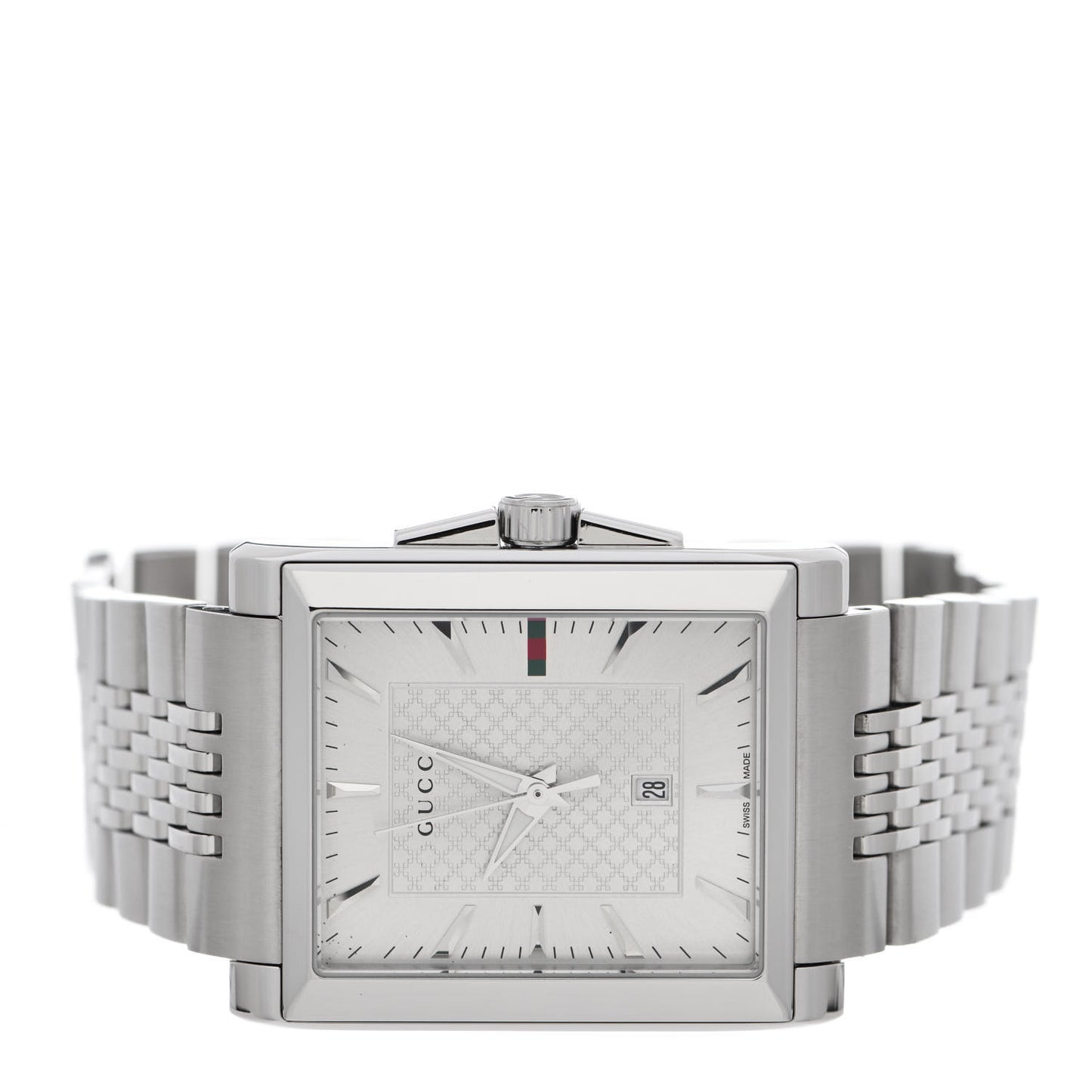 Stainless Steel 32mm G-Timeless Rectangle Quartz Watch
