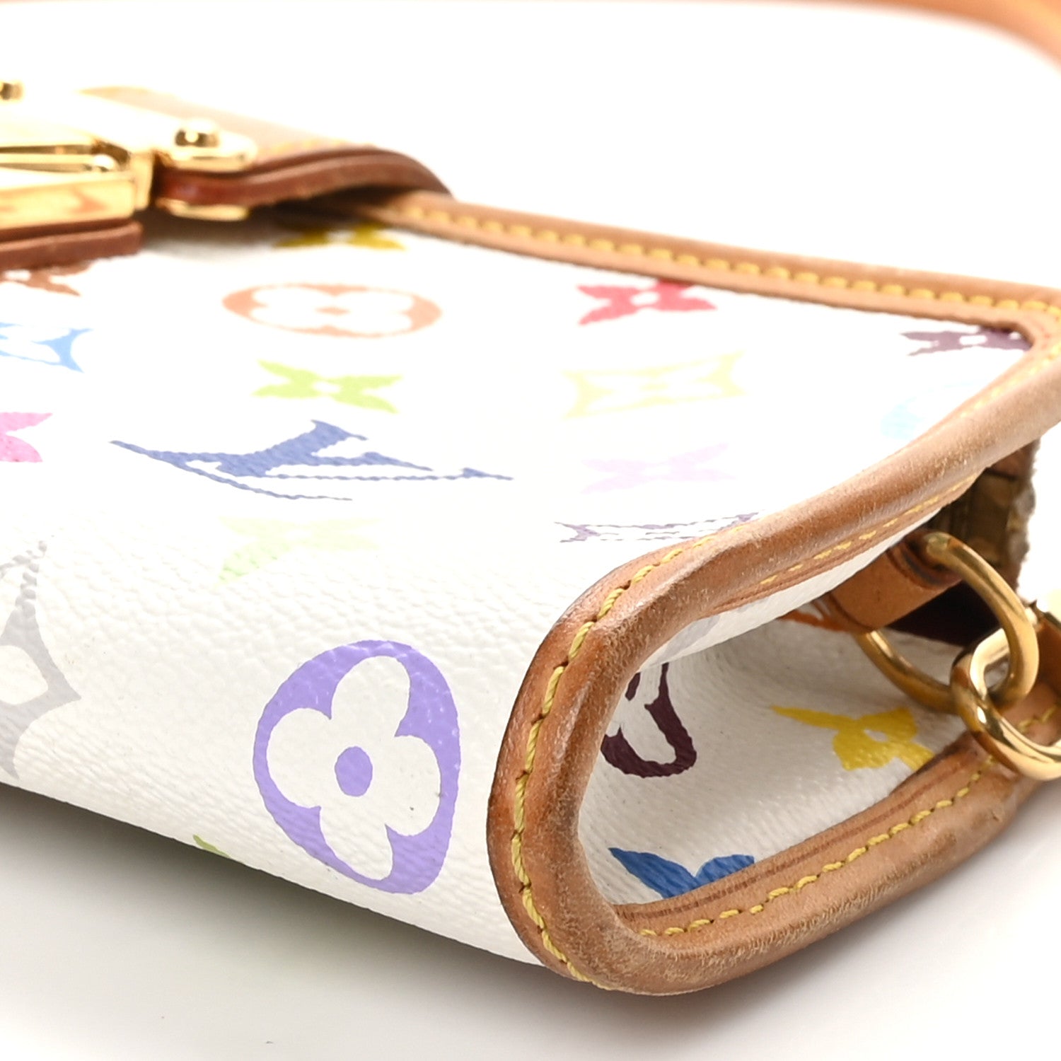Louis Vuitton Monogram Multicolor Shirley White 9 of 9