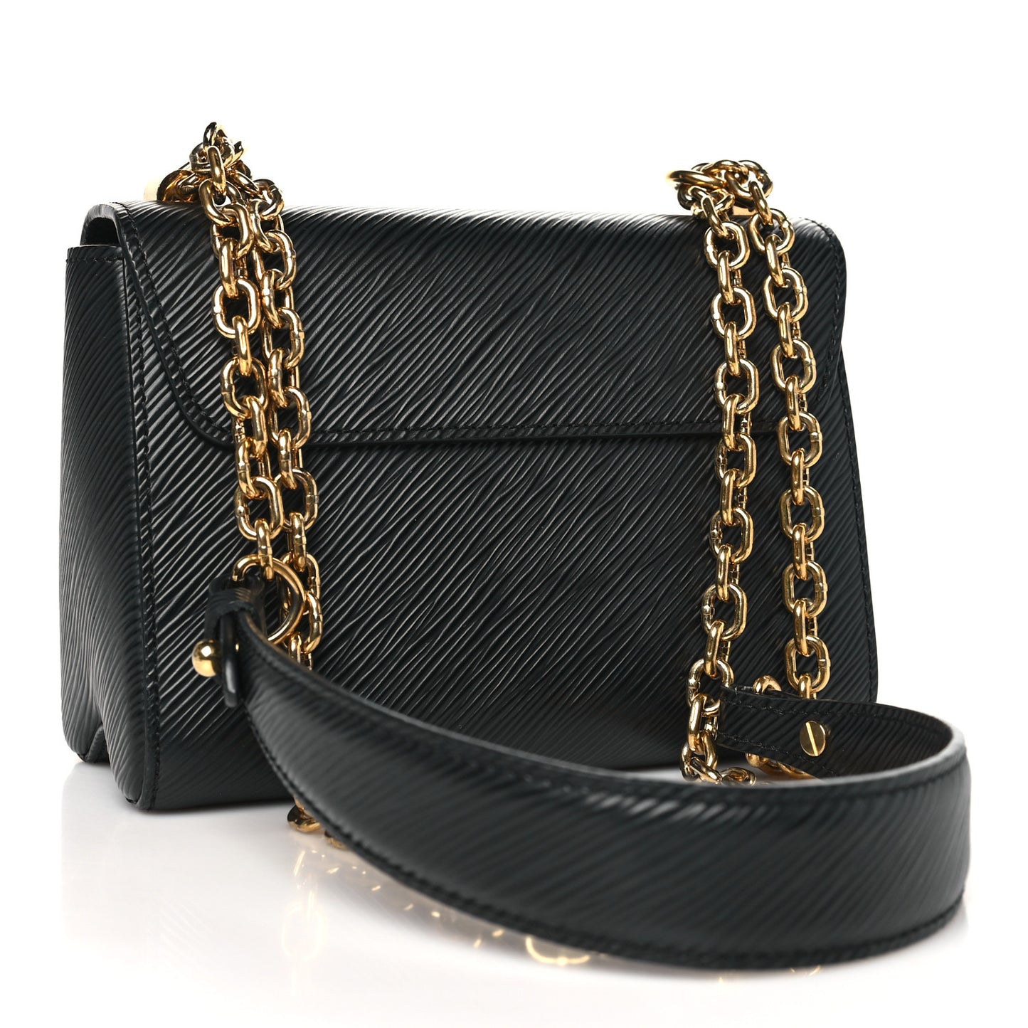 Epi Twist Shoulder Bag PM Black