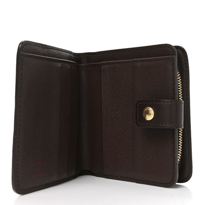 Louis Vuitton Damier Ebene Zippe Zipped Compact Wallet 5 of 6