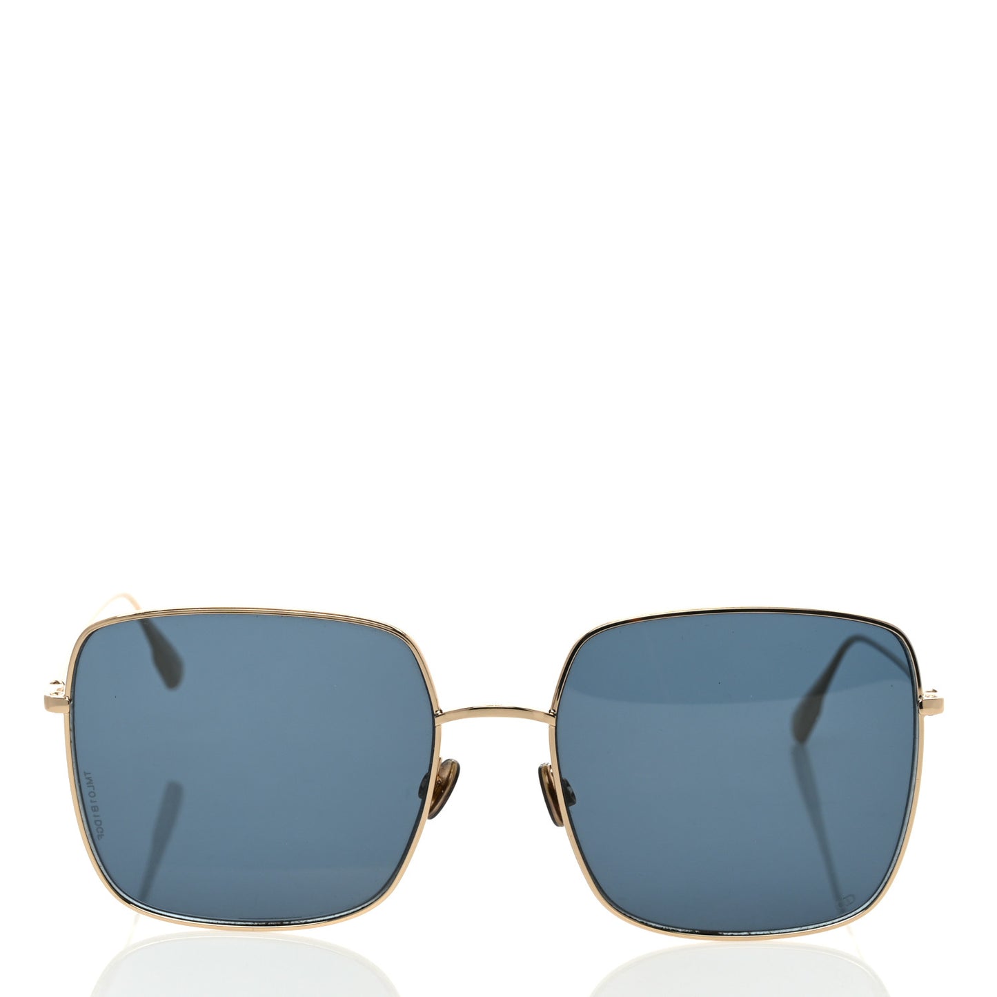 Metal Stellaire 1 Square Sunglasses Gold