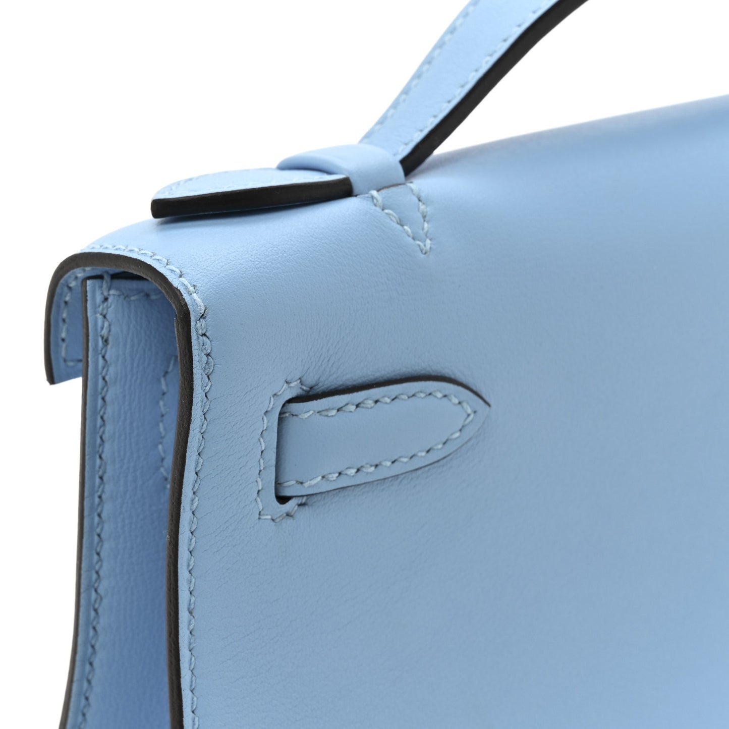 Swift Kelly Pochette Clutch Celeste