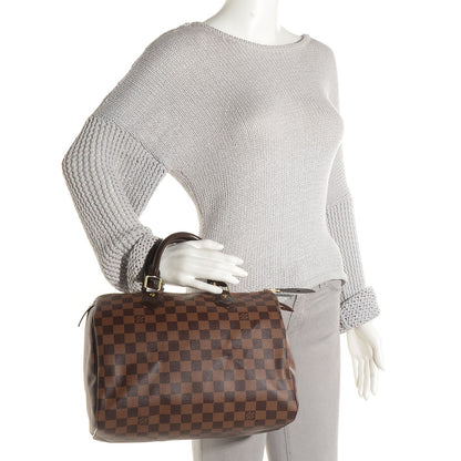 Louis Vuitton Damier Ebene Speedy 30 2 of 8