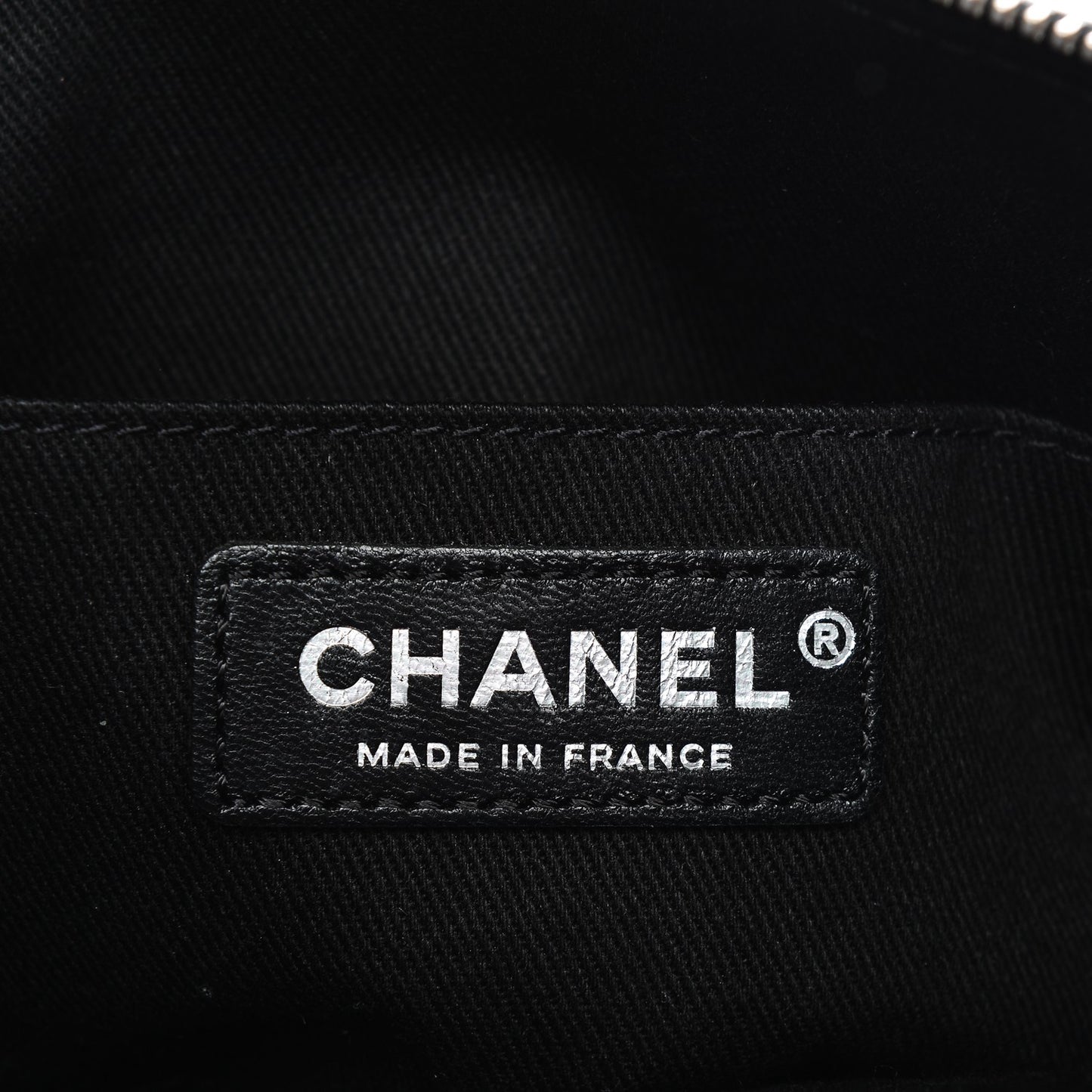 Calfskin Quilted Crossbody Bag Black